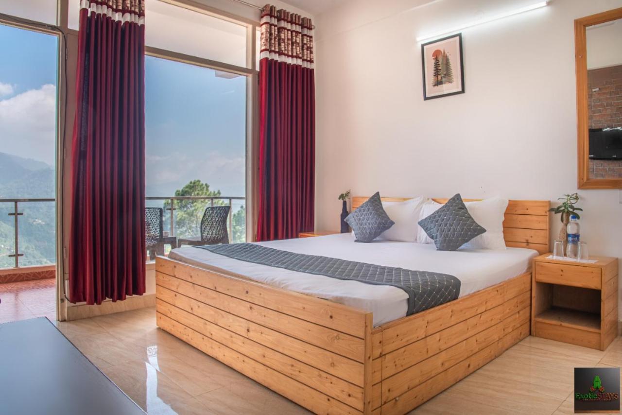 Mystic Kasauli I Pvt Balcony I Peacefull Area I Serviced Apt I By Exotic Stays ภายนอก รูปภาพ